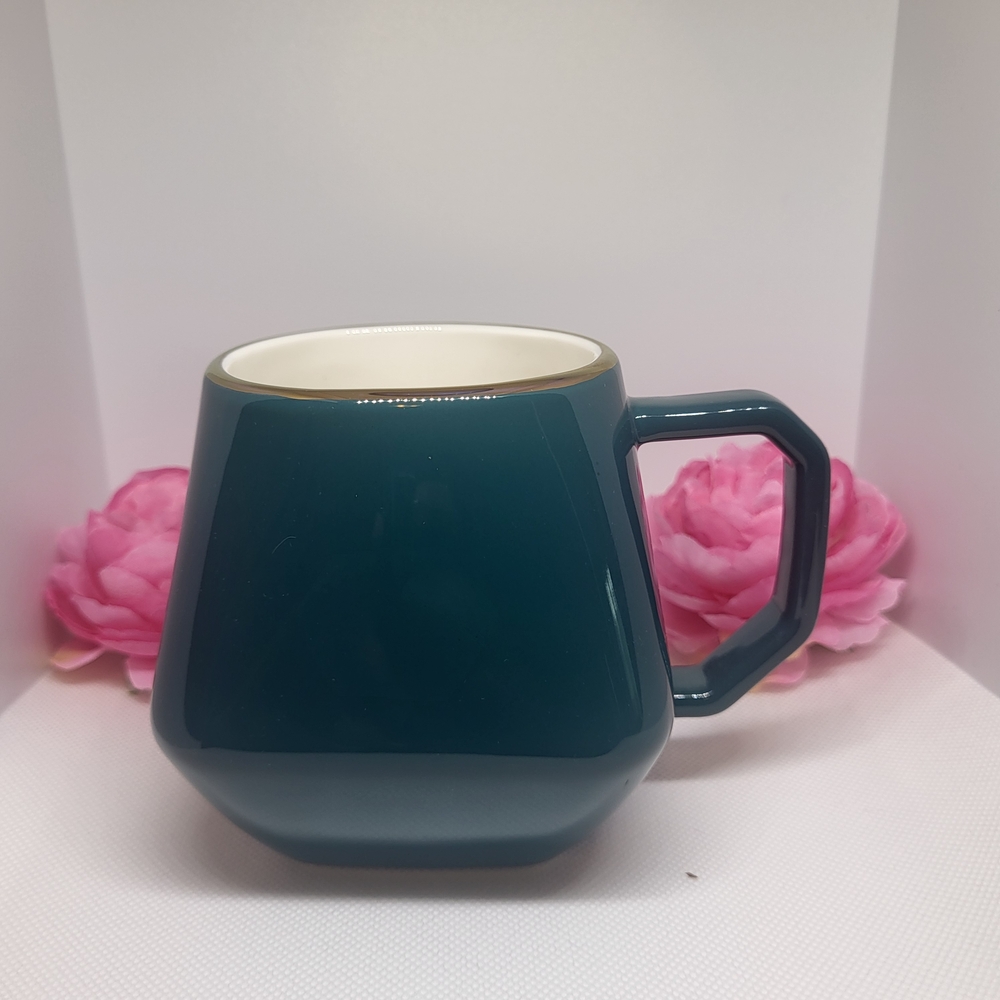 Set Of 4 Threshold Deep Teal Mug